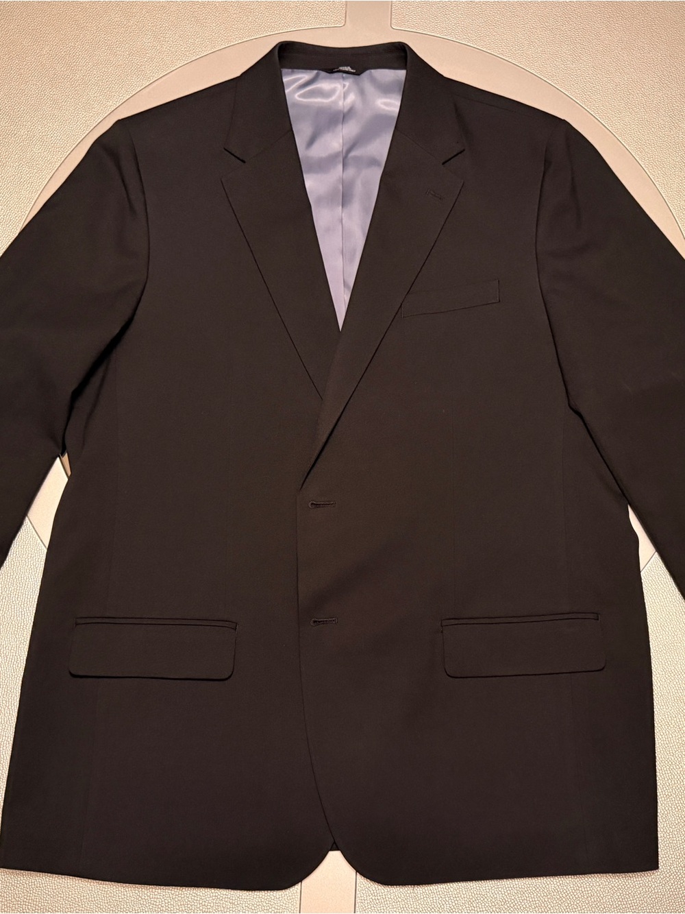 Haggar Men's Black Single-Breasted Sport Coat